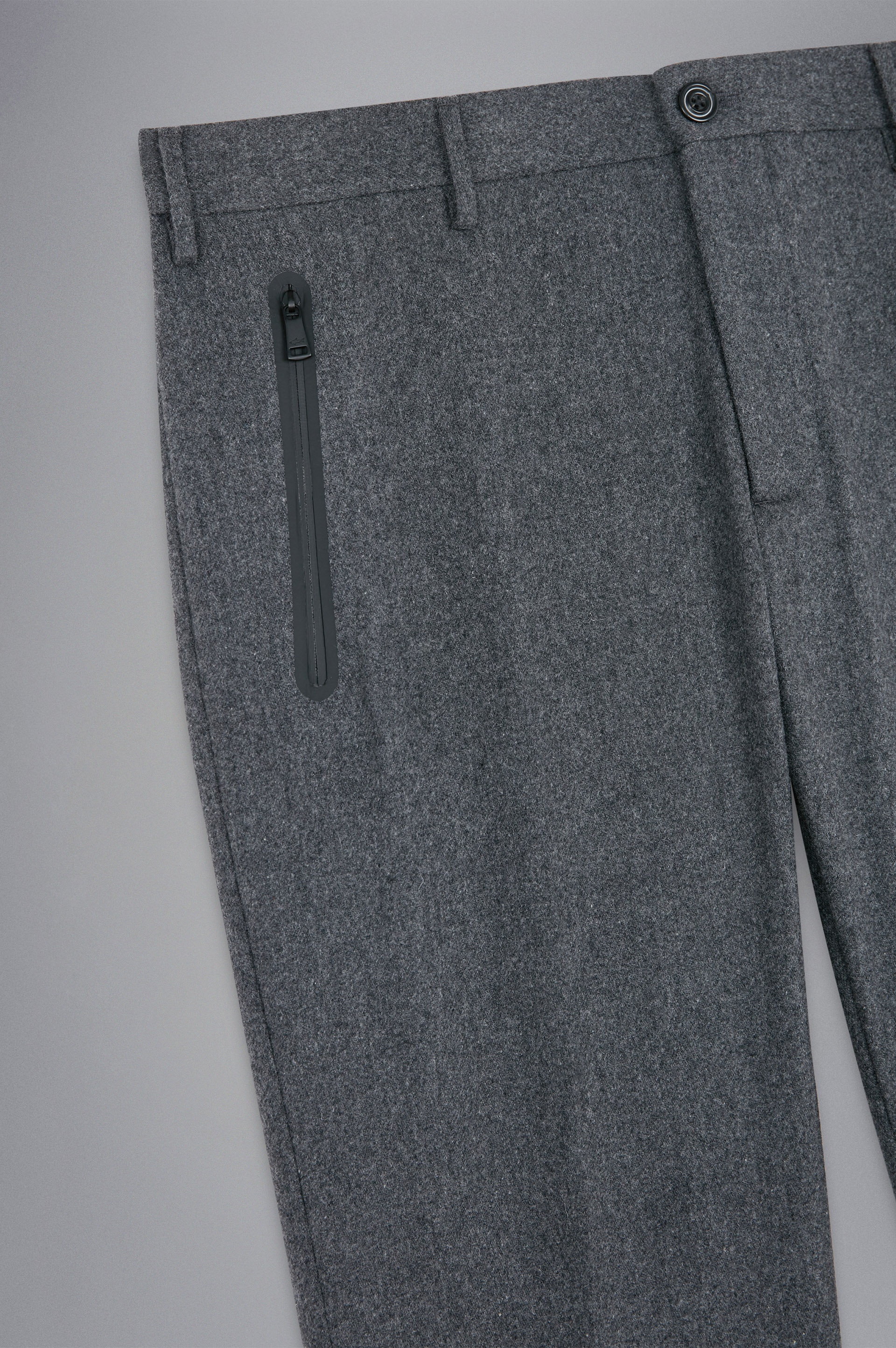 TECHNICAL WOOL CHINO TROUSERS - 5