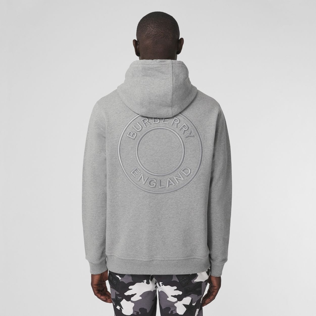 Logo Graphic Cotton Hoodie - 4