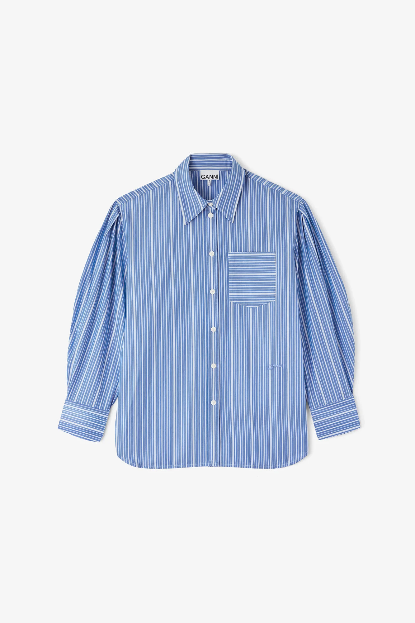 SHIRT IN STRIPED COTTON - 1