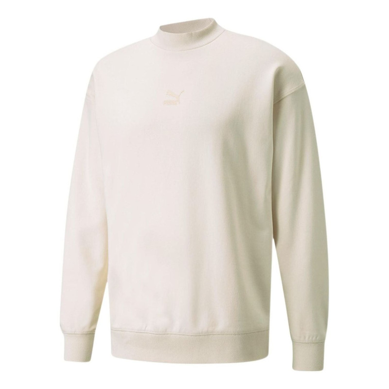 PUMA Classics High Crew Neck Sweater 'White' 533102-99 - 1