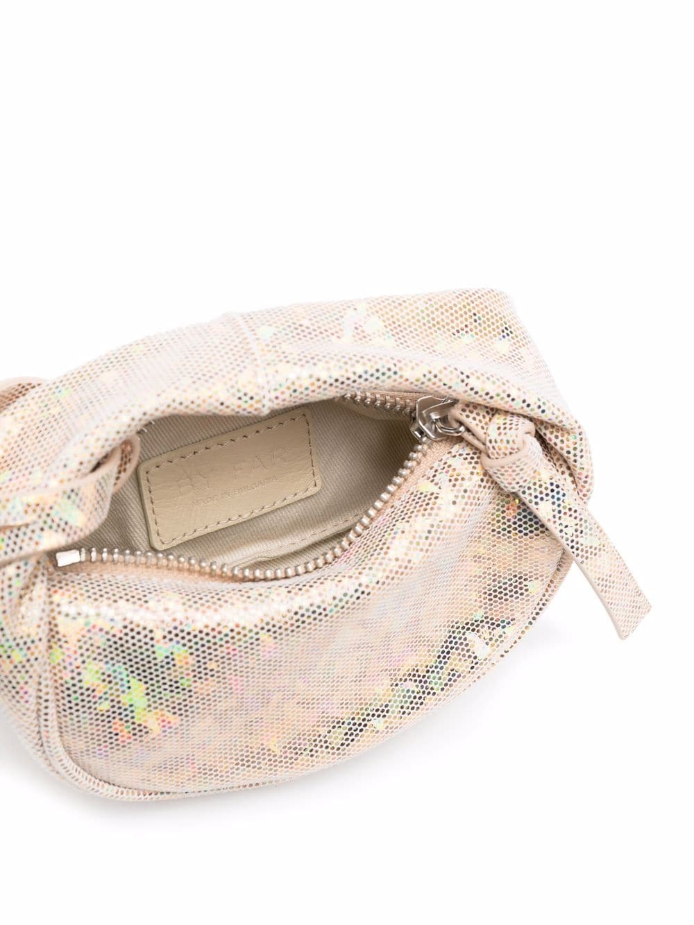 iridescent mesh small pouch bag - 6