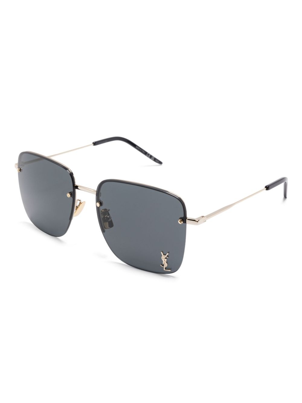 square-frame sunglasses - 2