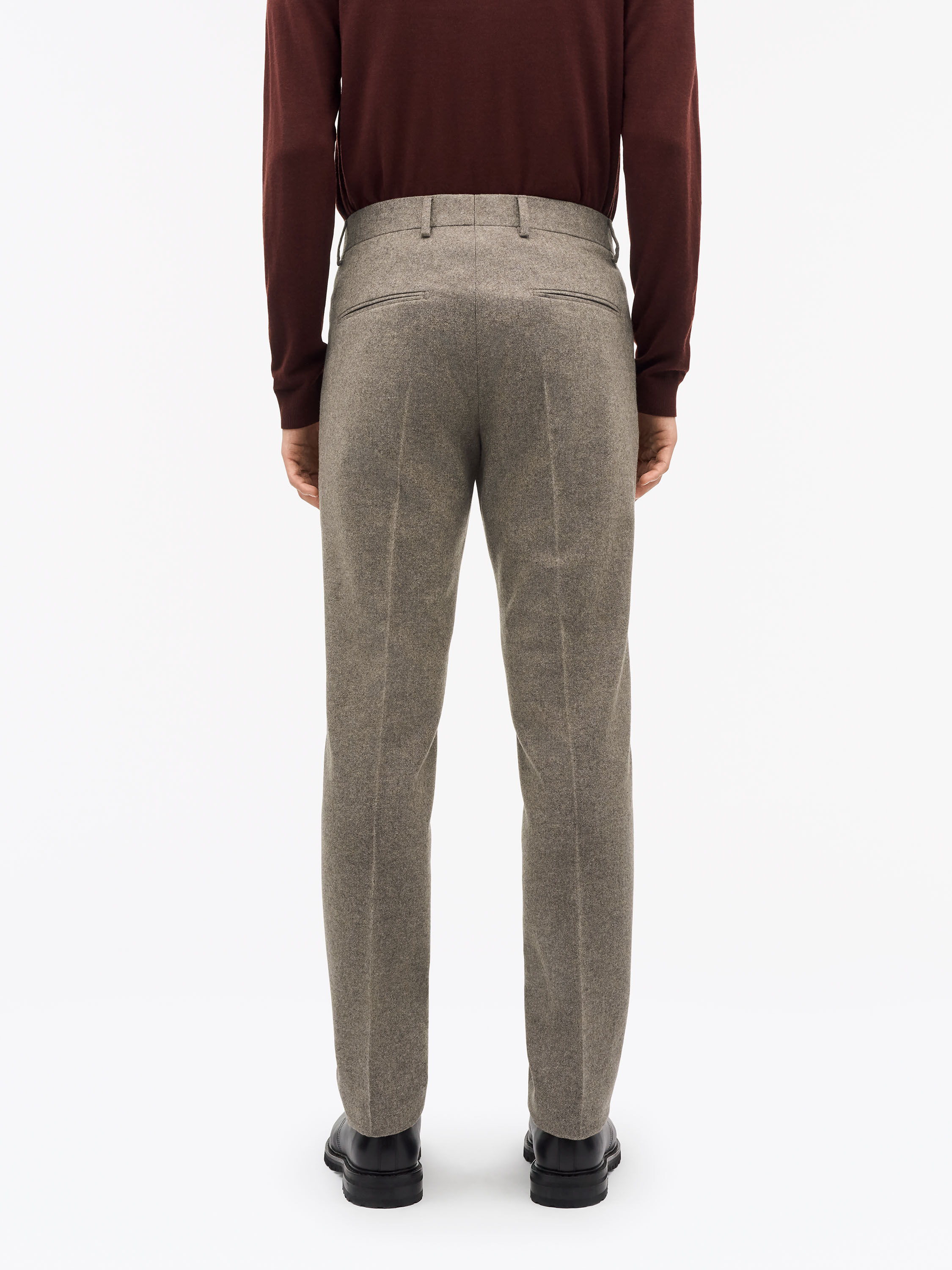 Tenuta Brushed Wool Trousers - 4