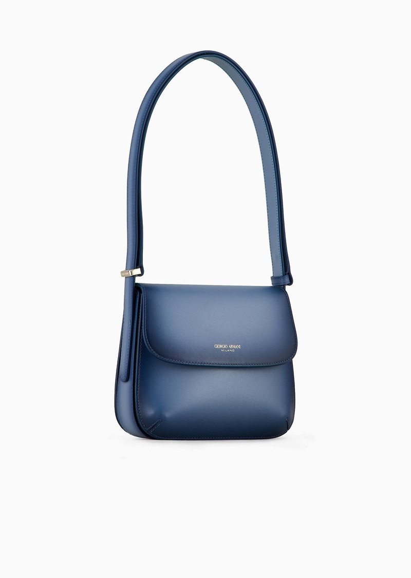 GIORGIO ARMANI Small, gradient palmellato leather la Prima bag outlook