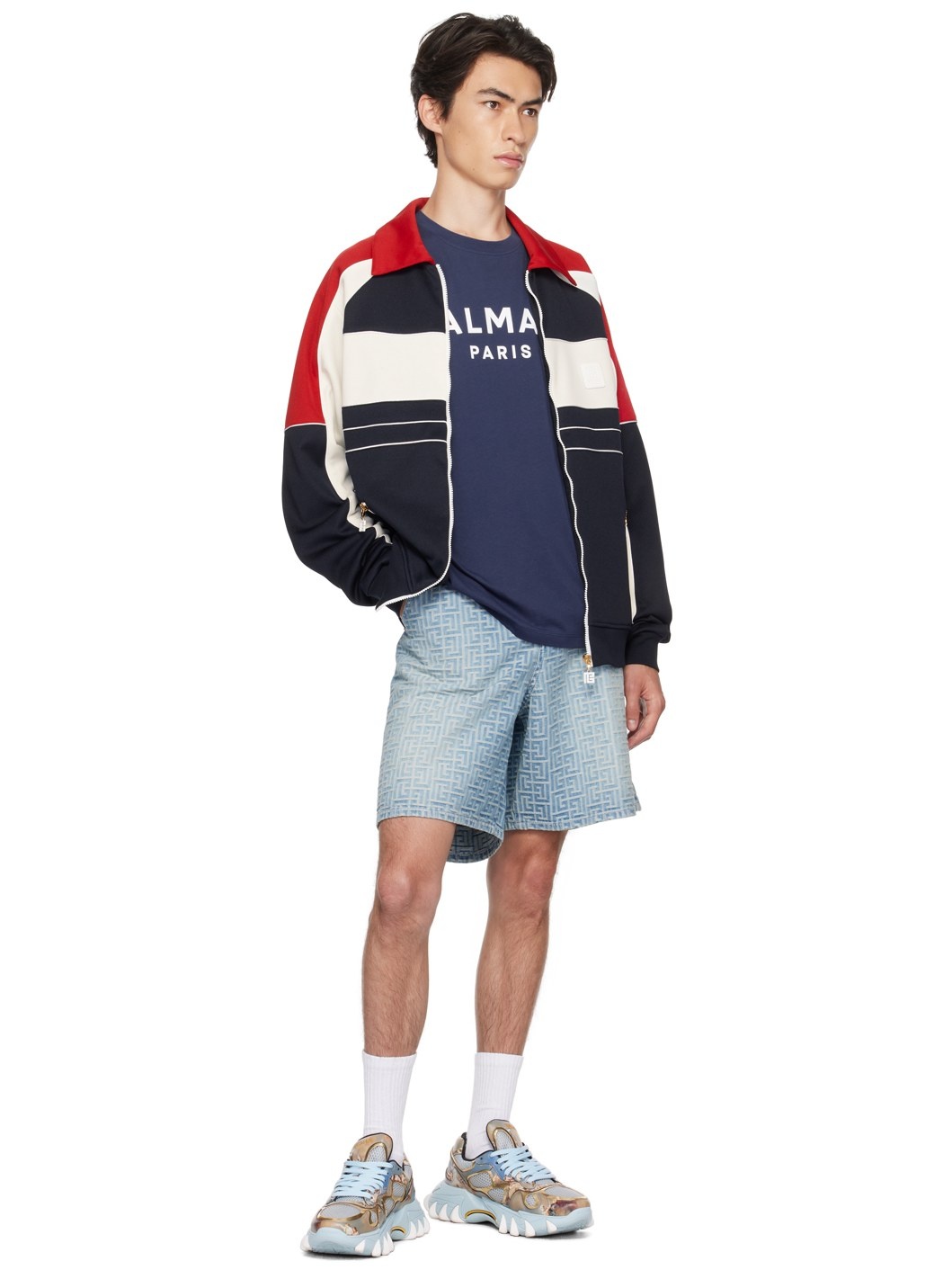 Blue & Red 70' Track Jacket - 4