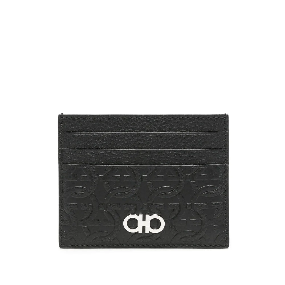Ferragamo Black Wallets & Cardholders Men - 1