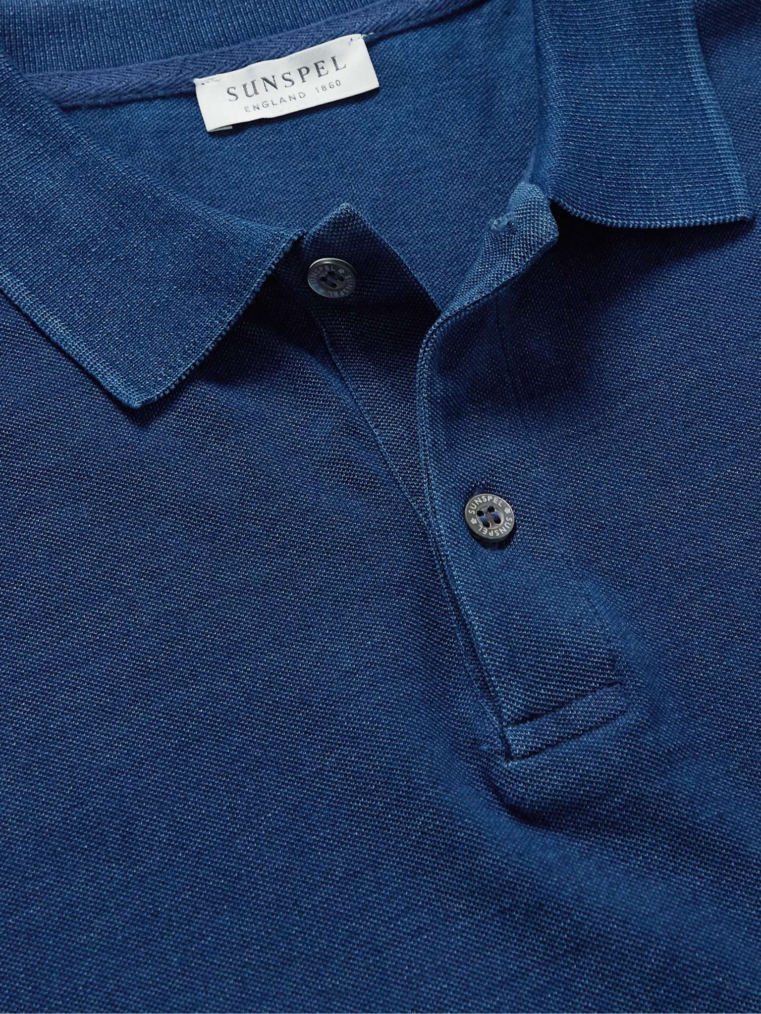 Pima Cotton-Piqué Polo Shirt - 5