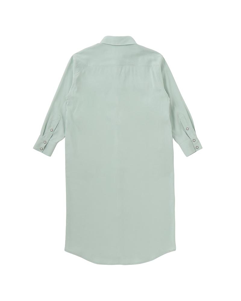 RUST BELT DRESS L/S W LT.GREEN - 2