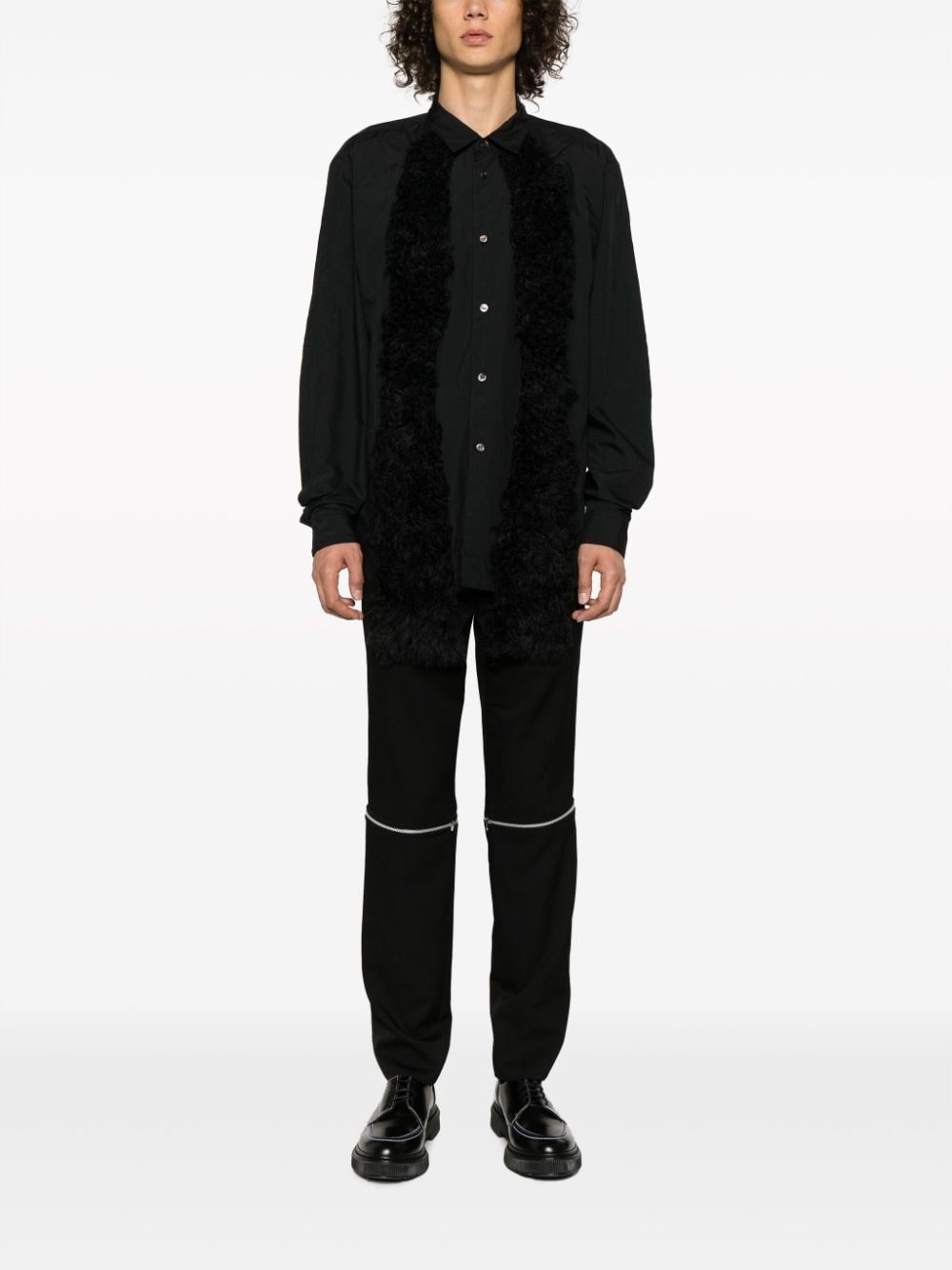 detachable-legs wool trousers - 2