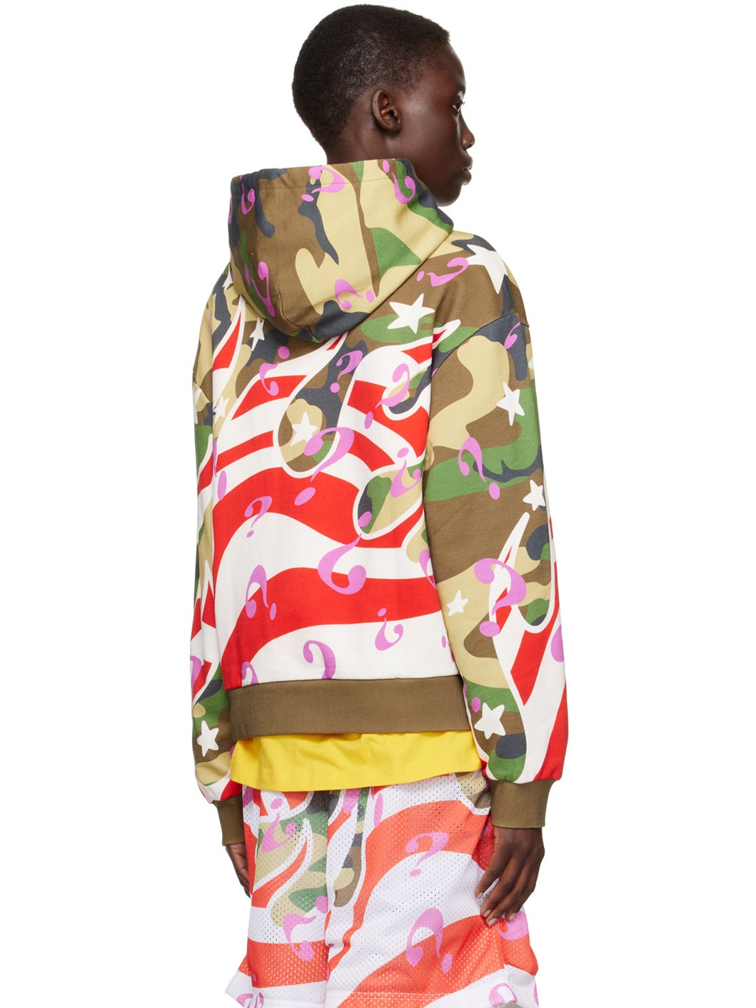 Multicolor Flame Hoodie - 3