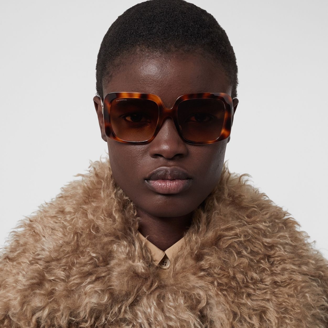 Hardware Detail Square Frame Sunglasses - 3
