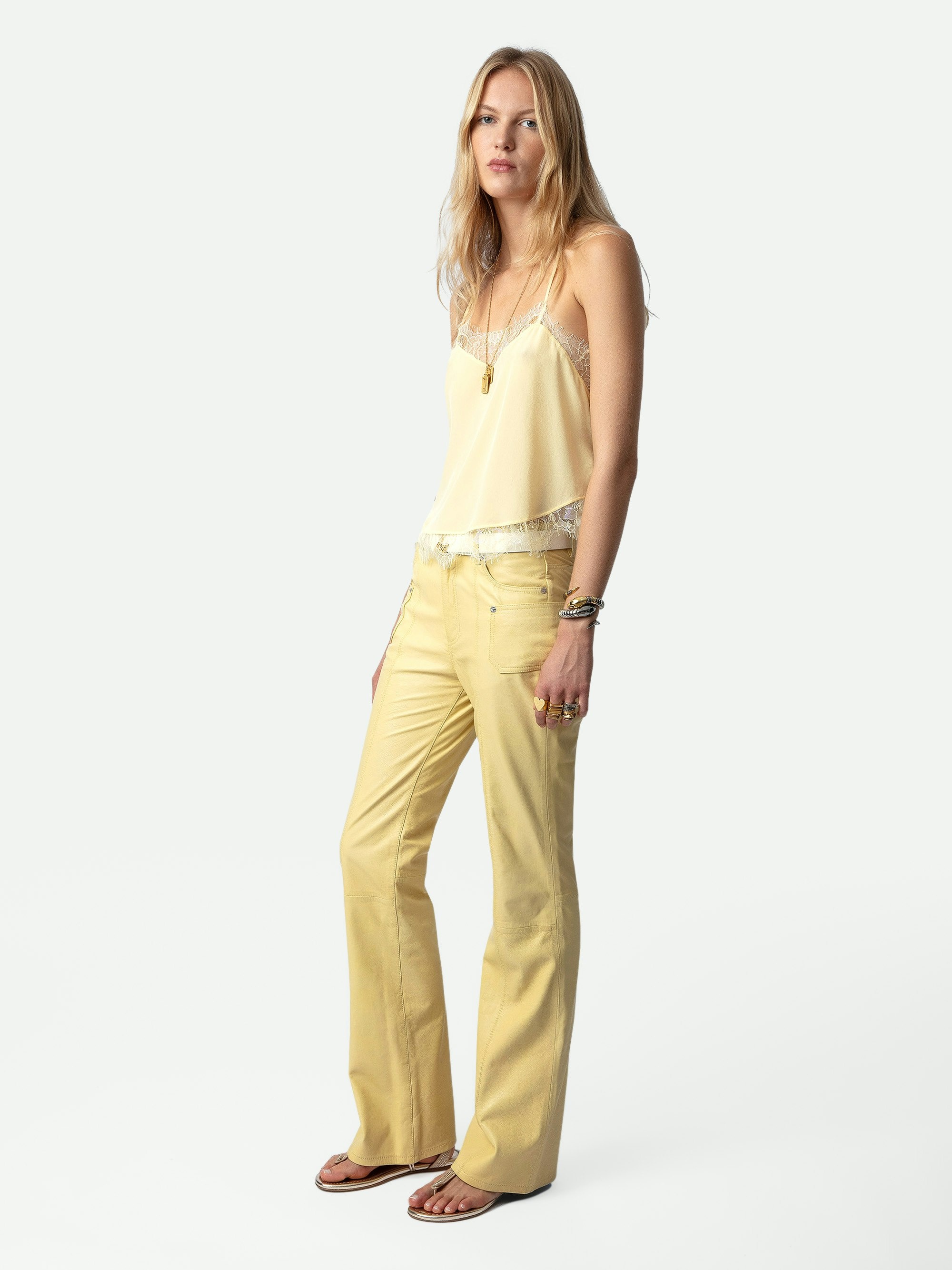 Claudy Silk Camisole - 2