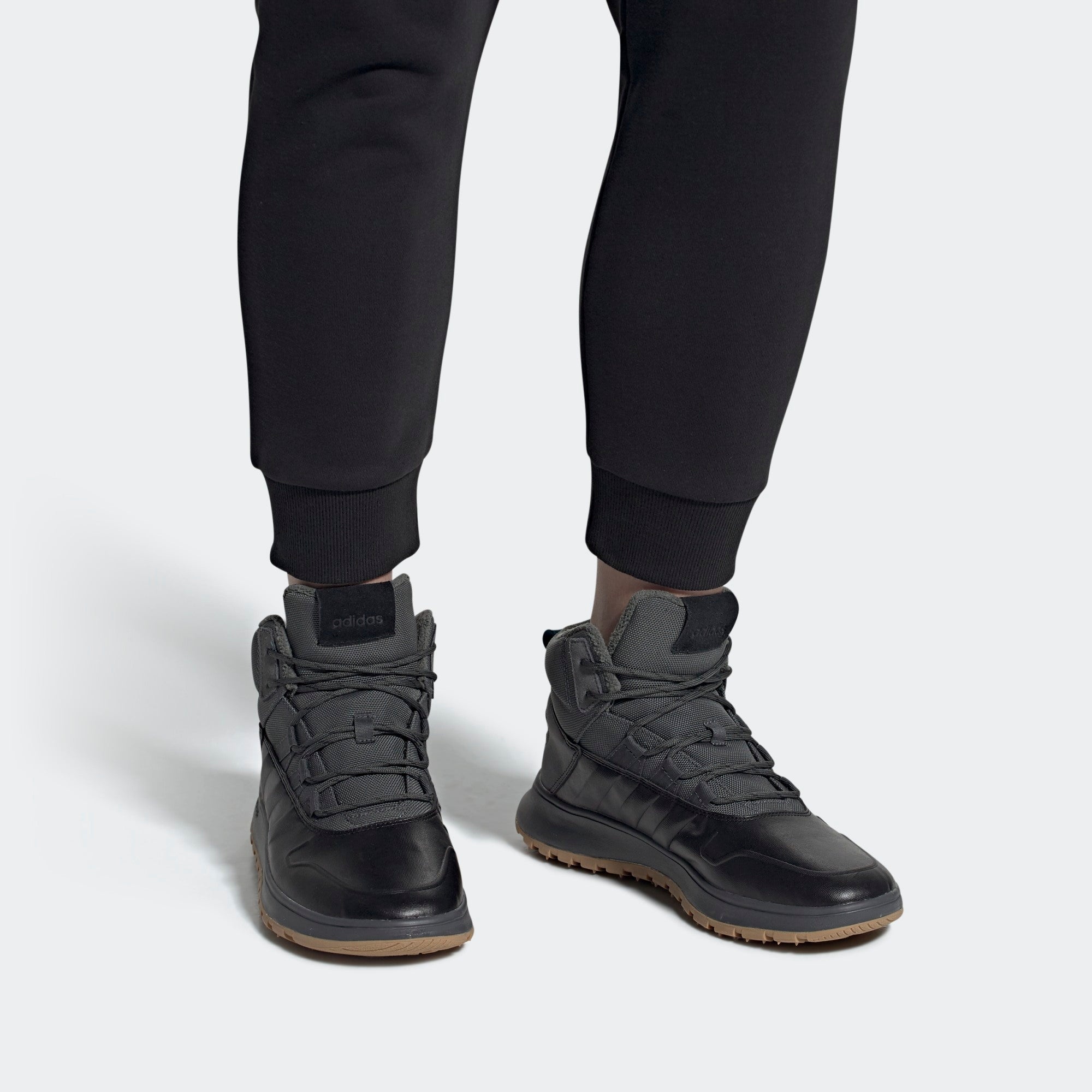 (WMNS) adidas neo Fusion Storm Wtr 'Black' EE9706 - 7