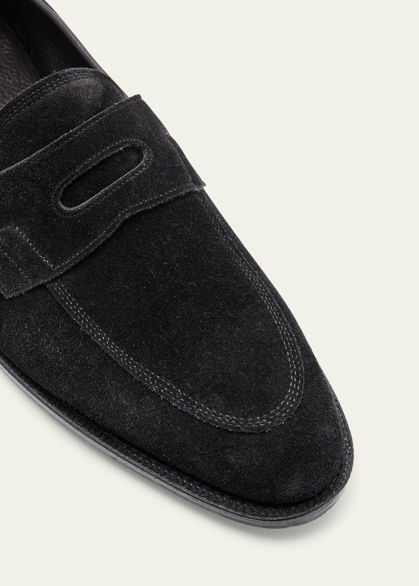 Men's James Suede Penny Loafers - 4