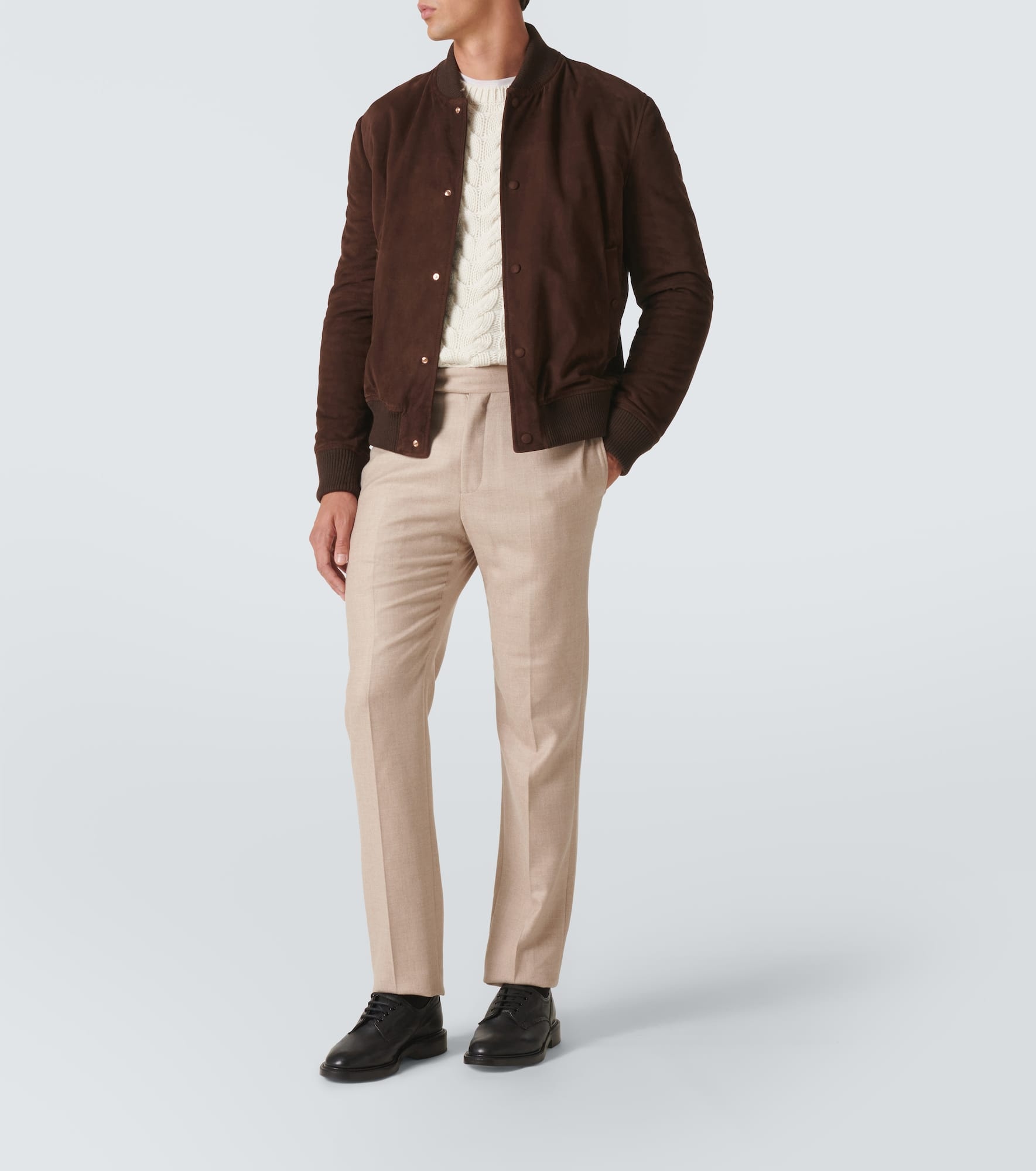 Cable-knit cashmere sweater - 2