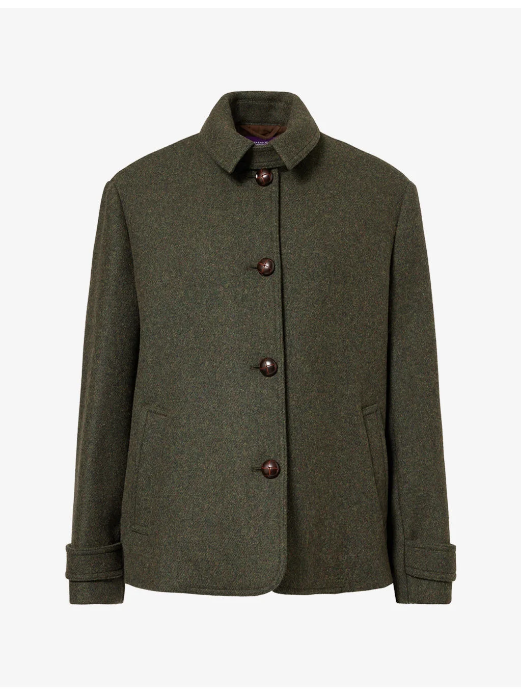 Effetto Loden Wool-Blend Short Coat - 1