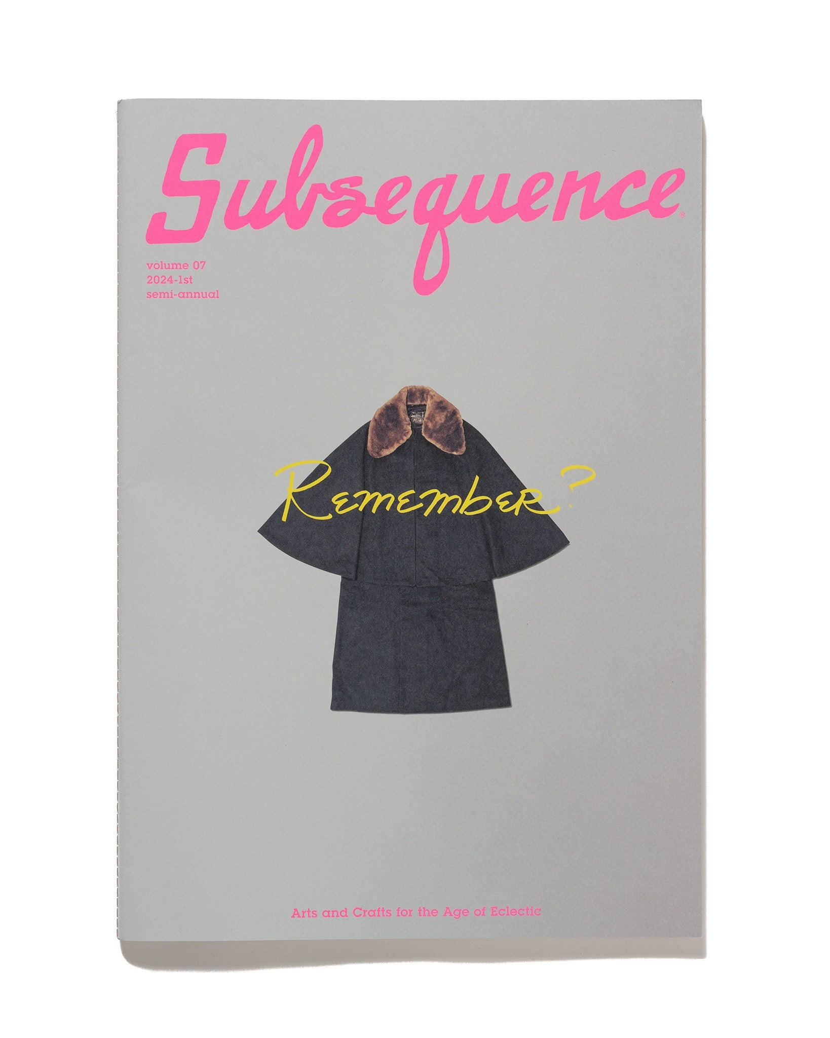 Subsequence Magazine Vol. 7 - 1