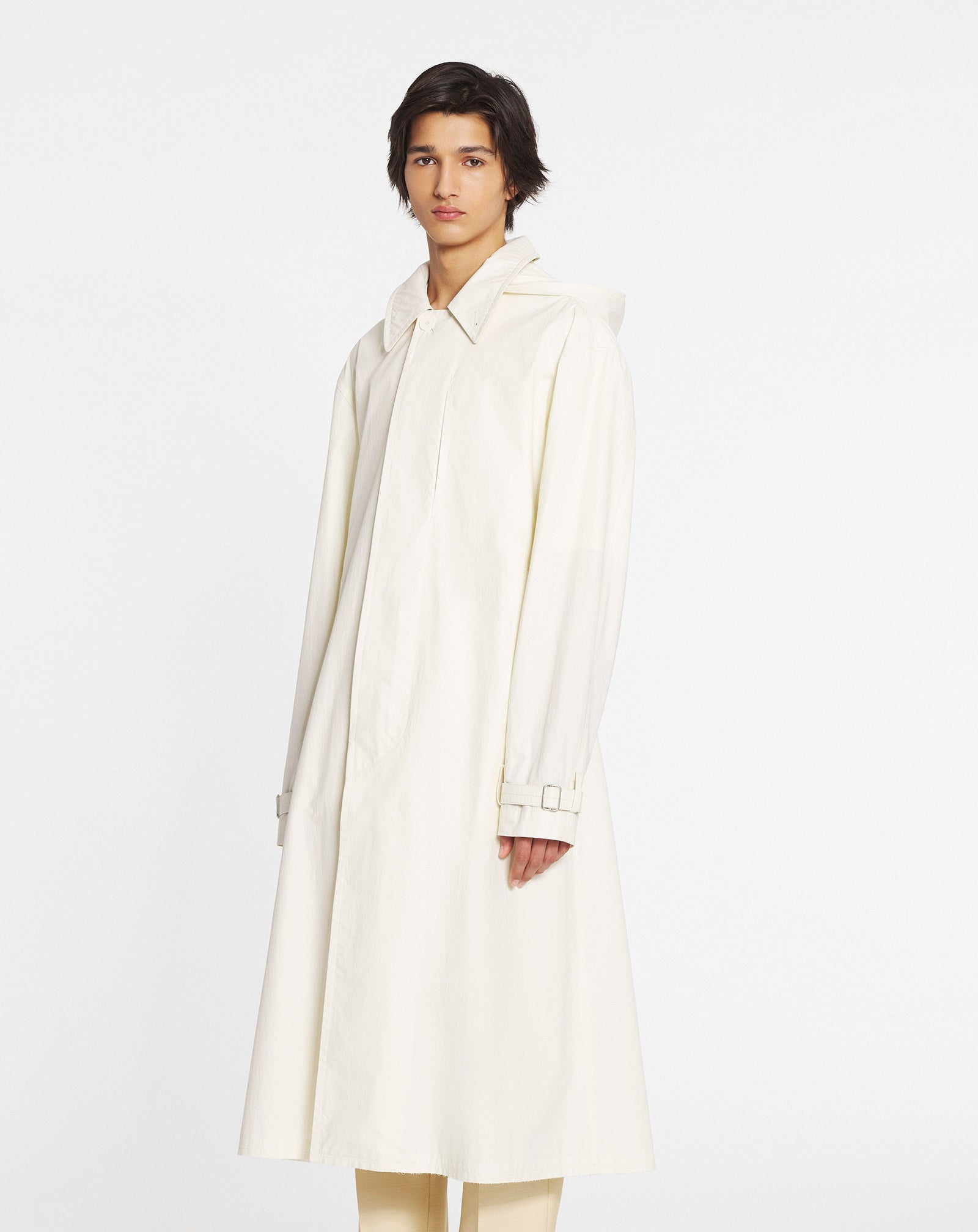 LONG TRENCH COAT - 3