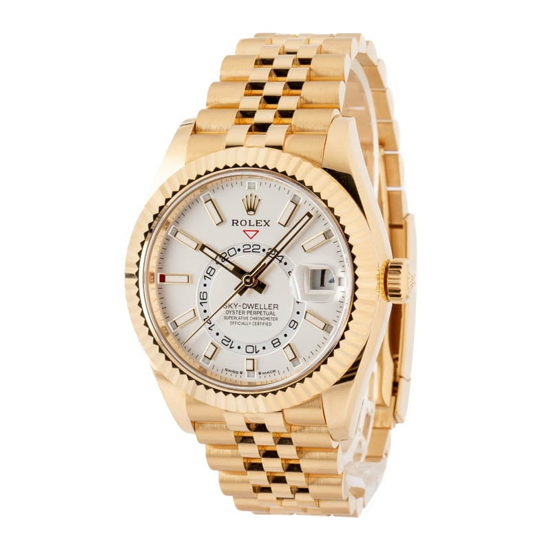 Rolex Sky-Dweller Ref 336938 White Dial - 2
