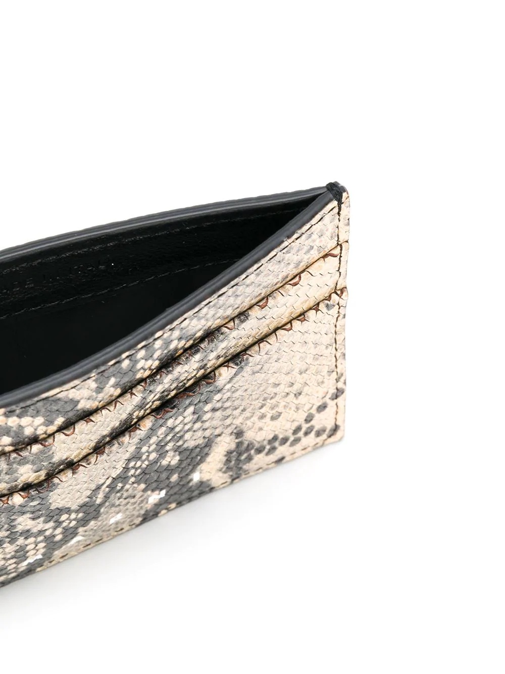 snake print cardholder - 3