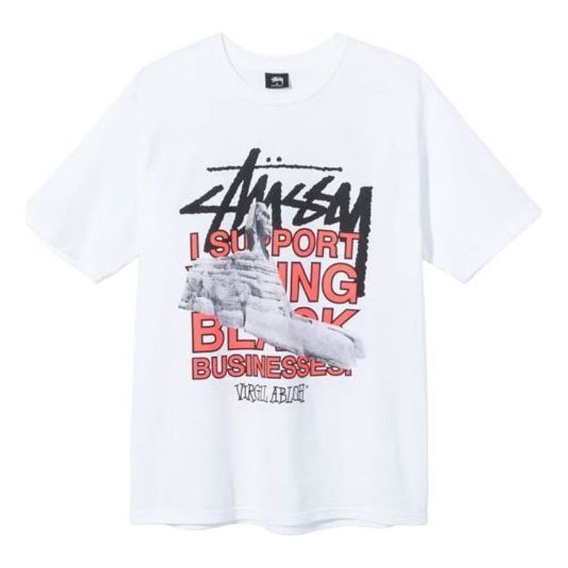 Stussy x OFF-WHITE Virgil Abloh World Tour Tee 3903640 - 1