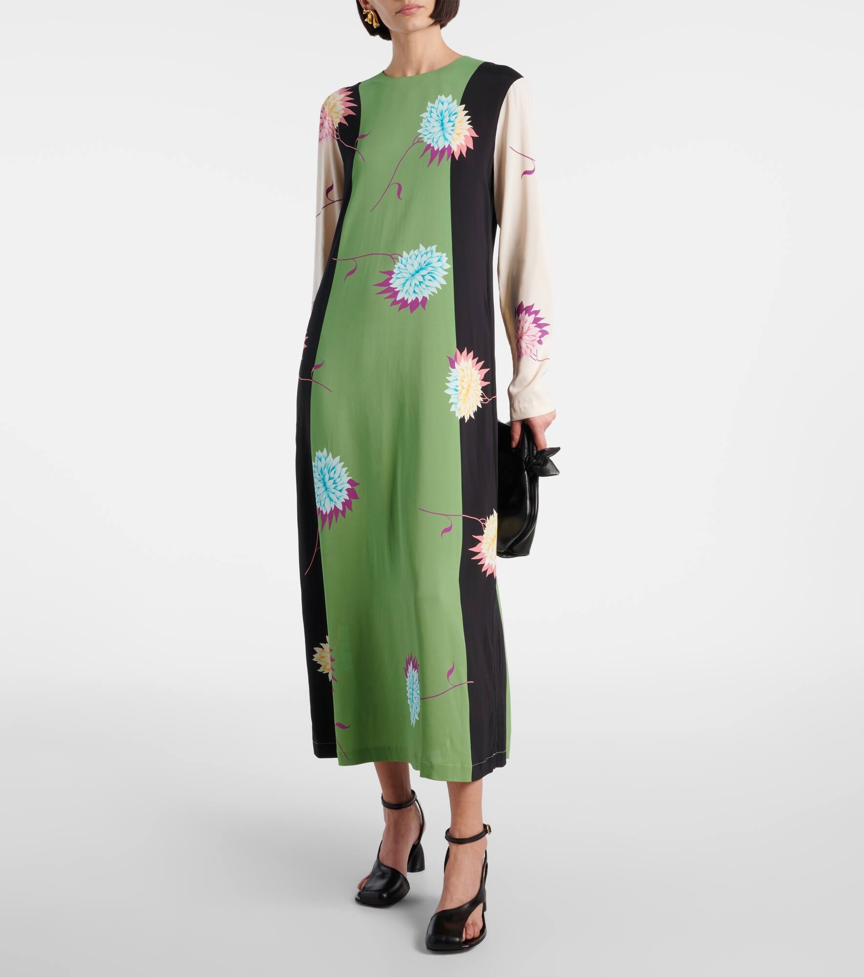 Swing printed jersey maxi dress - 2