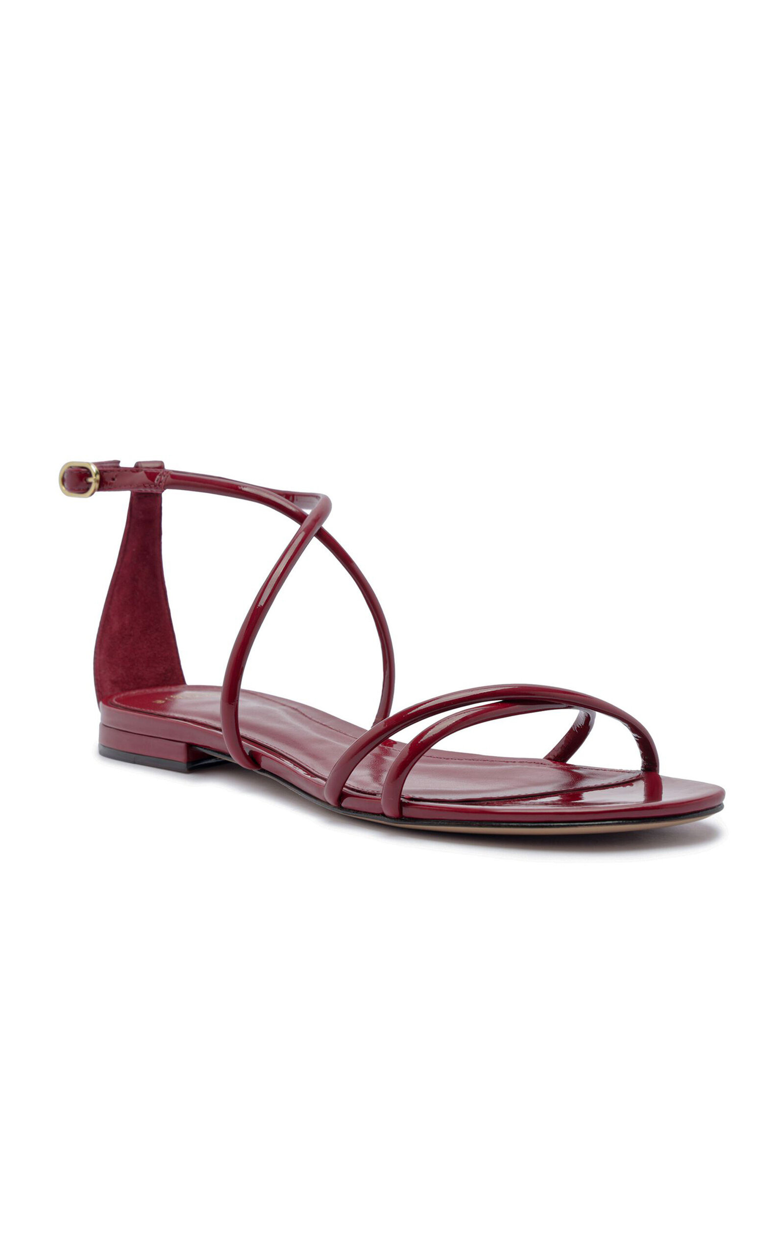 Lory Patent Leather Sandals red - 4