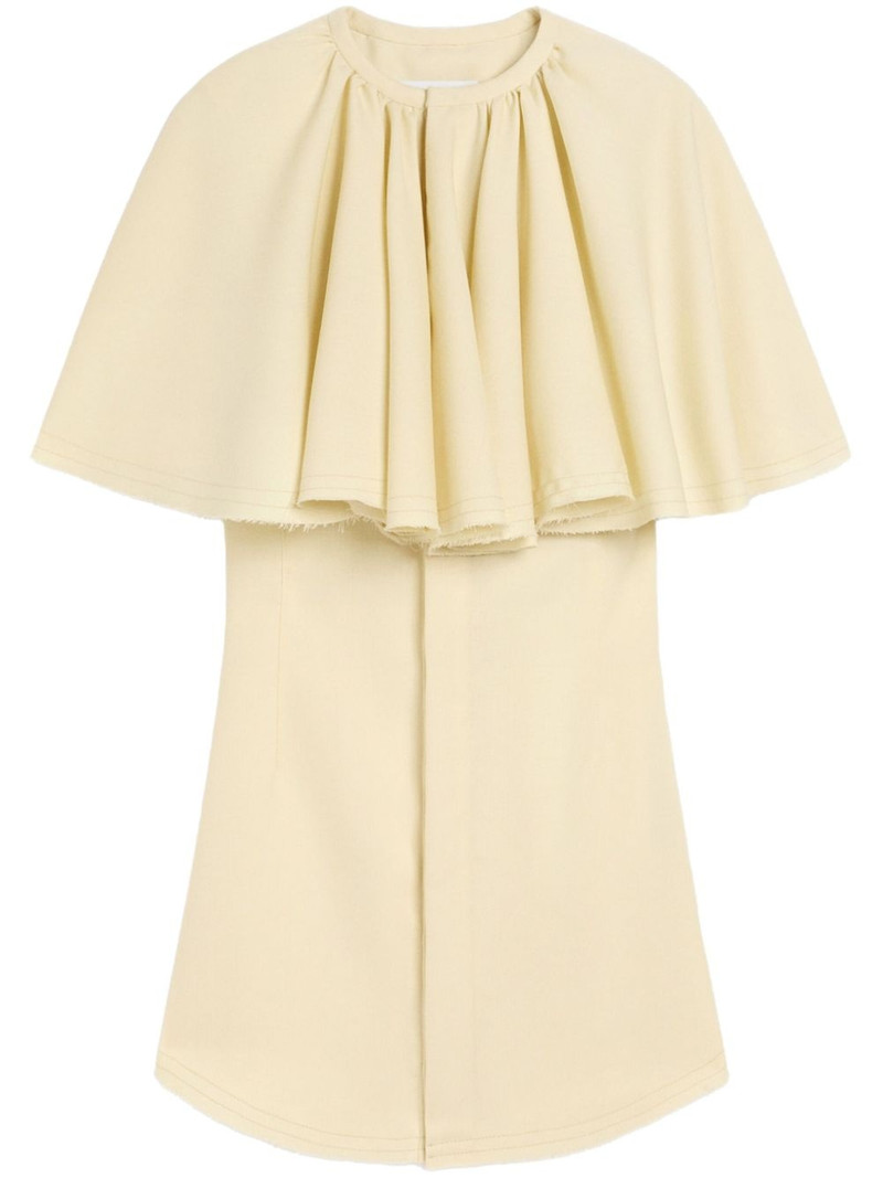 ruffle-detail dress 1