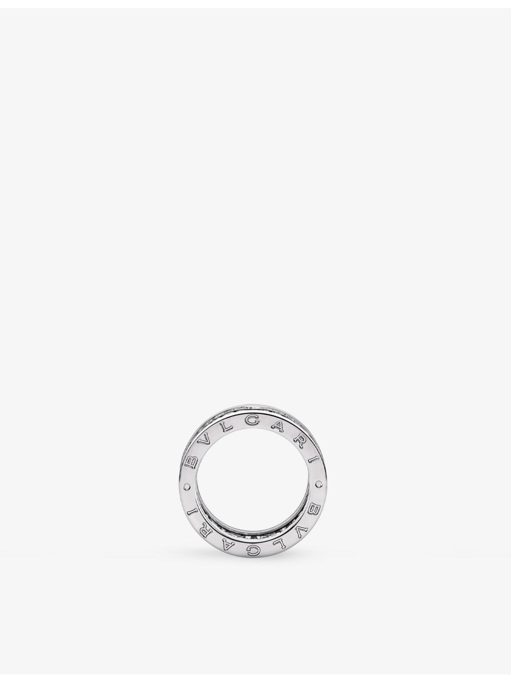 B.zero1 18kt white gold and diamond ring - 3
