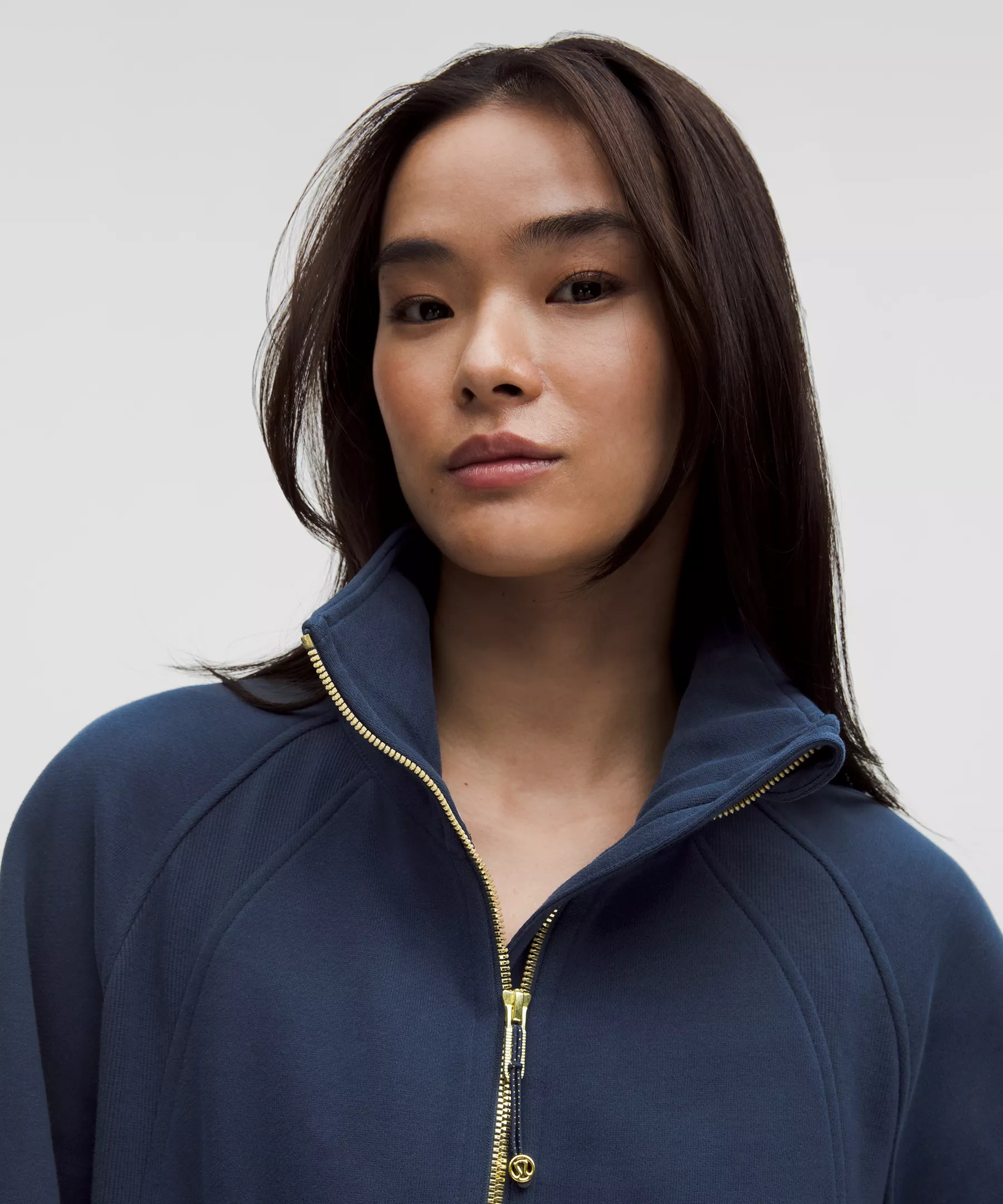 Scuba Oversized Funnel-Neck Half Zip *Long - 4