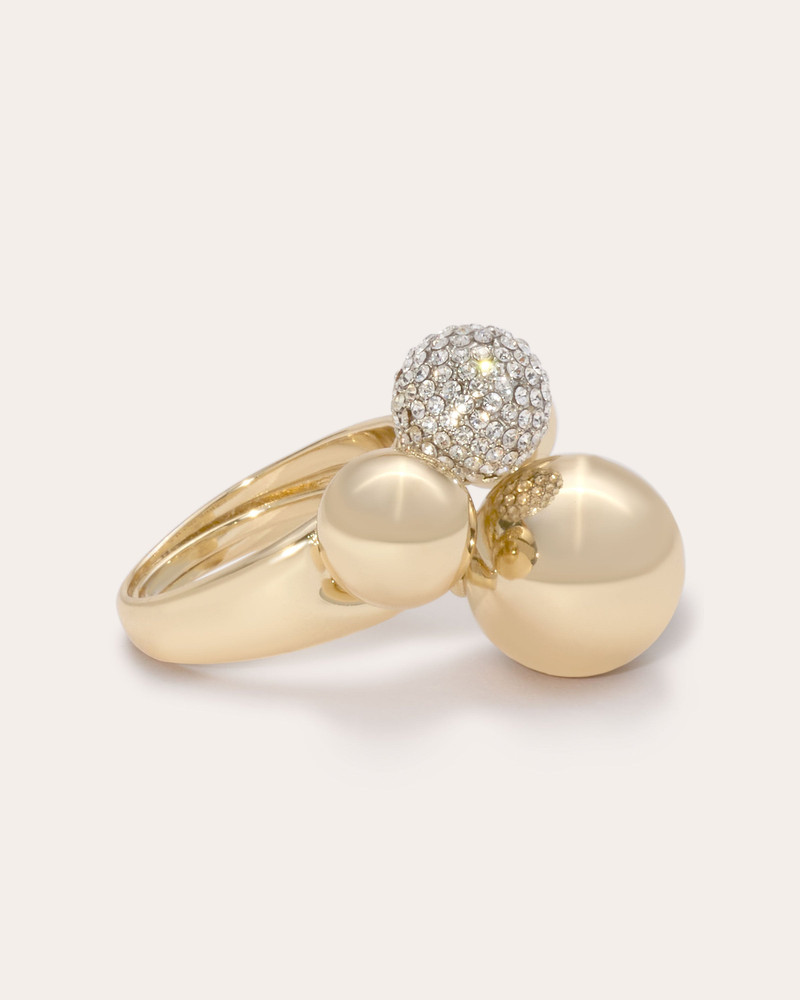 Tiffani Pave Cocktail Ring 3