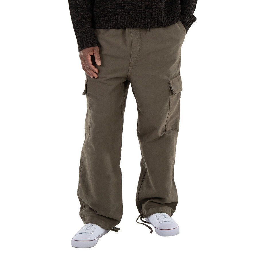 Etudes Dyed Brown Forum Twill Dyed Cargo Pants - 3