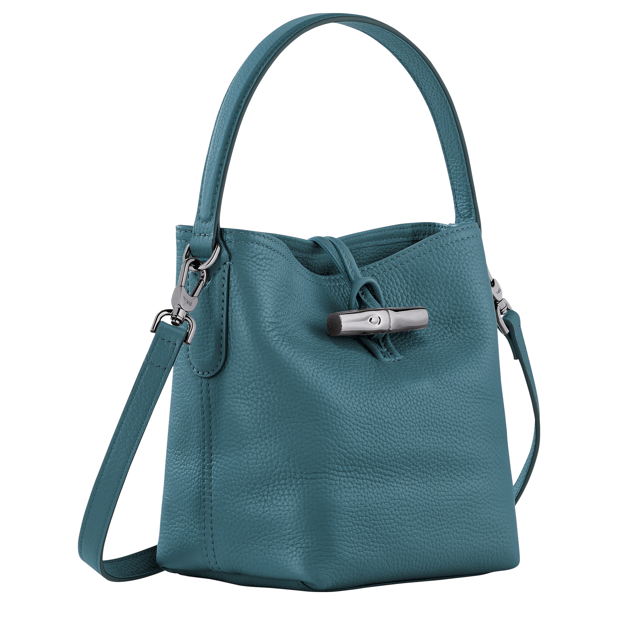 Le Roseau Essential XS Bucket bag Peacock - Leather - 3