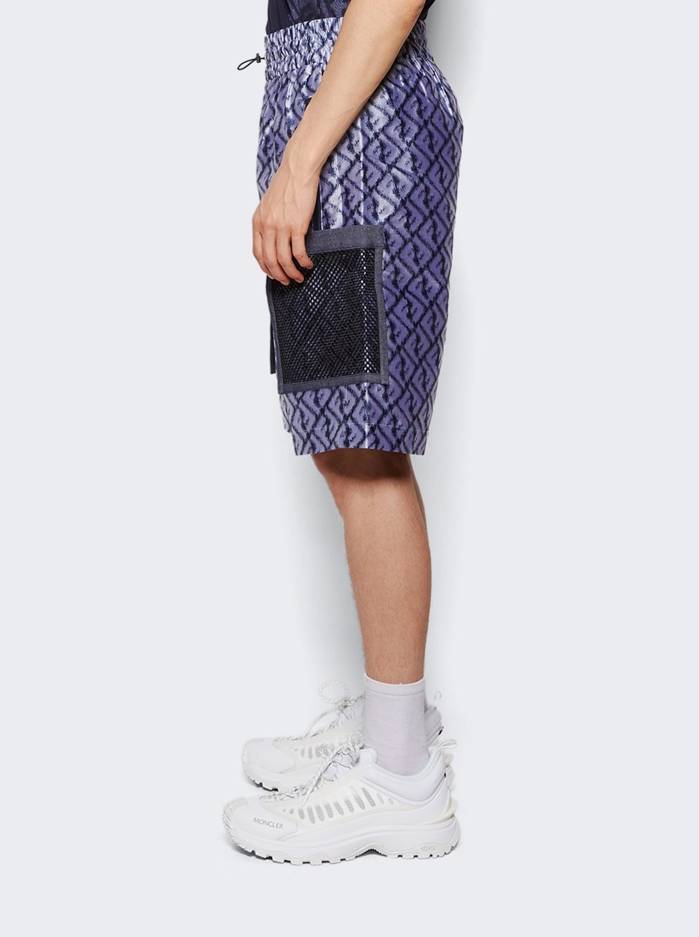 FF Logo Shorts Zucca Blue - 4