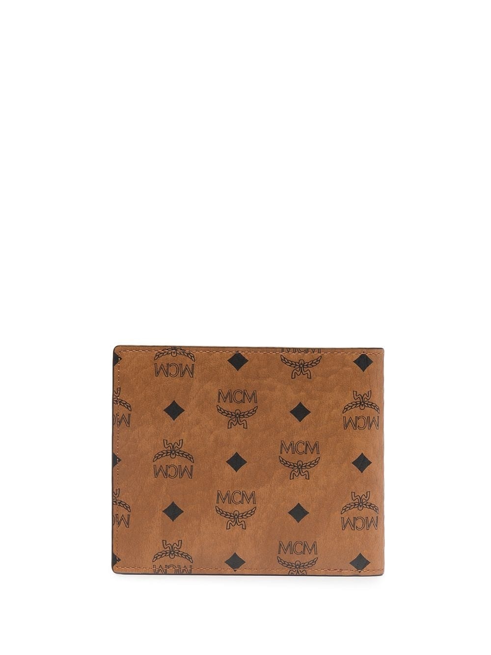Visetos-print billfold wallet - 2