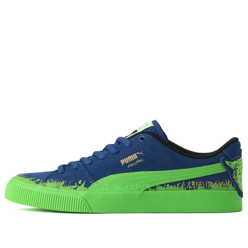 PUMA Suede Skate x Hirotton 'Blue Green' 389991-01 - 1