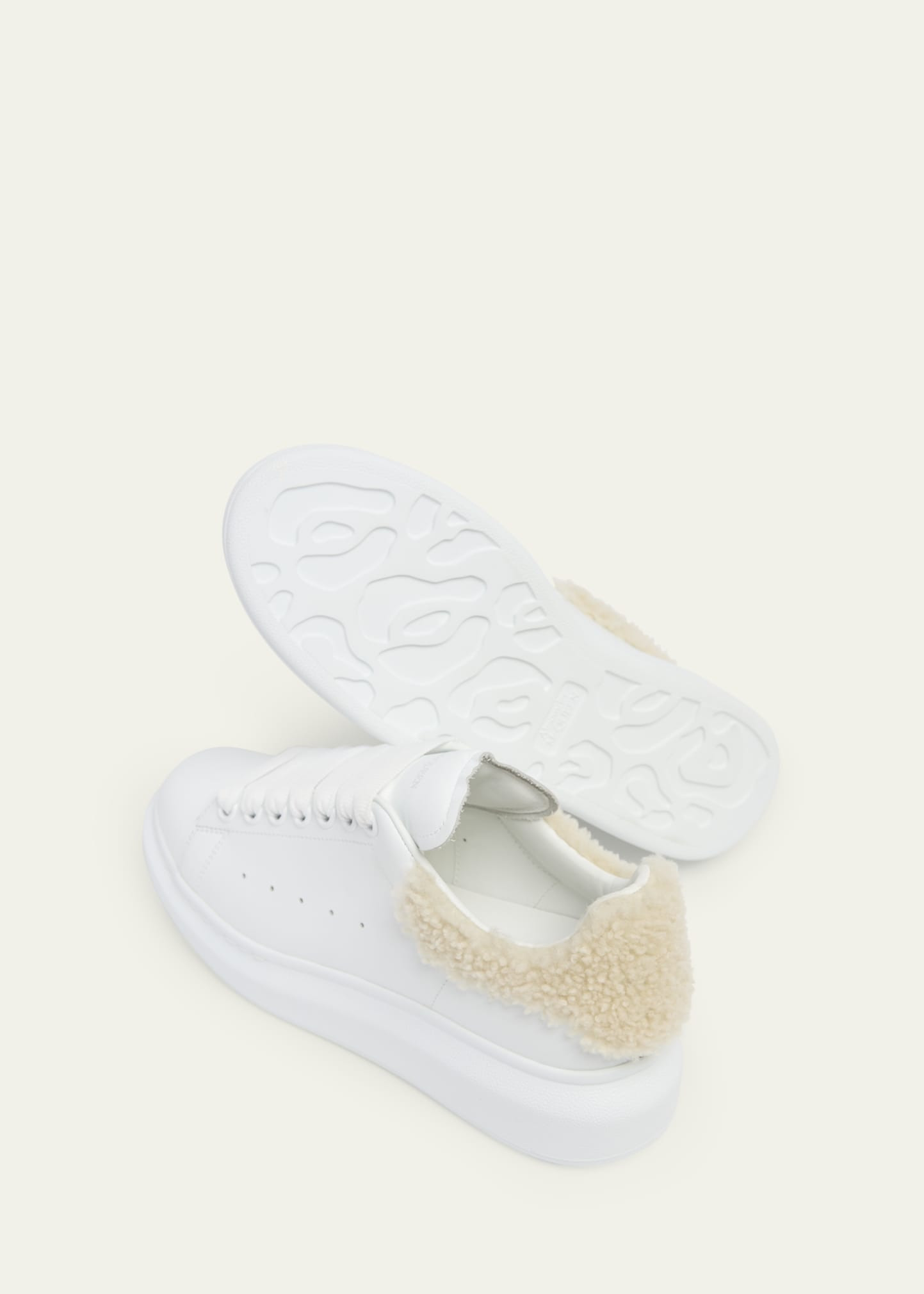 Shearling Oversized Sneakers - 6