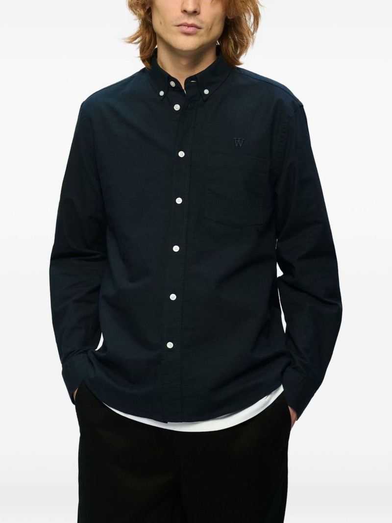 Adam buttoned embroidered shirt 3