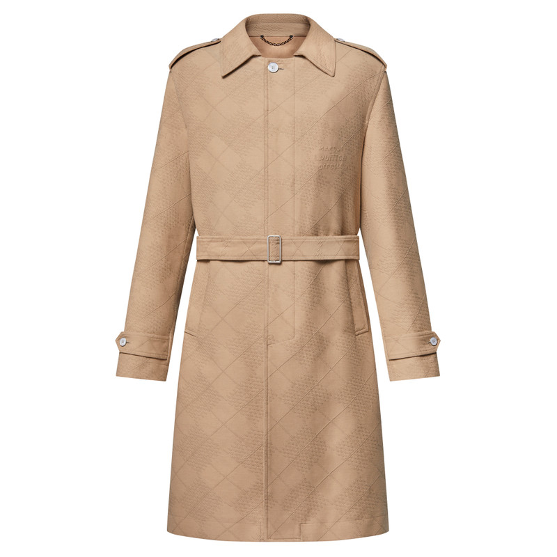 Cotton-Silk Blend Trench 1