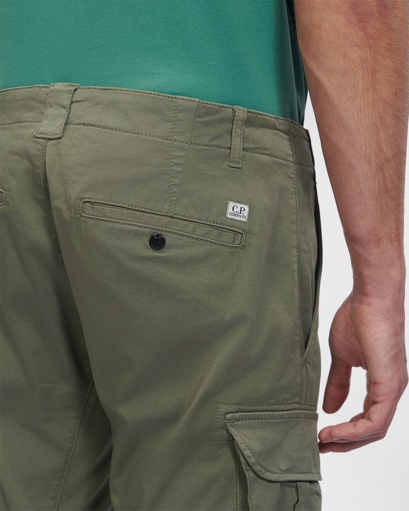 Stretch Sateen Cargo Shorts 6