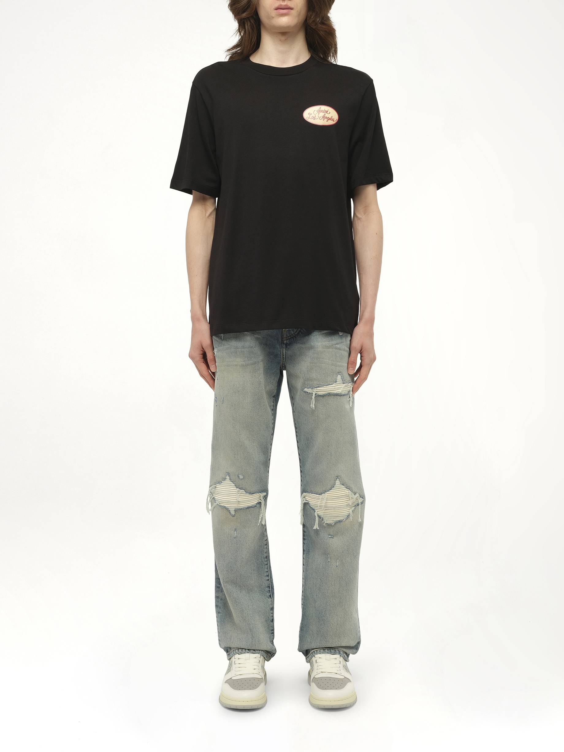Station Patch T-Shirt in Black - 7
