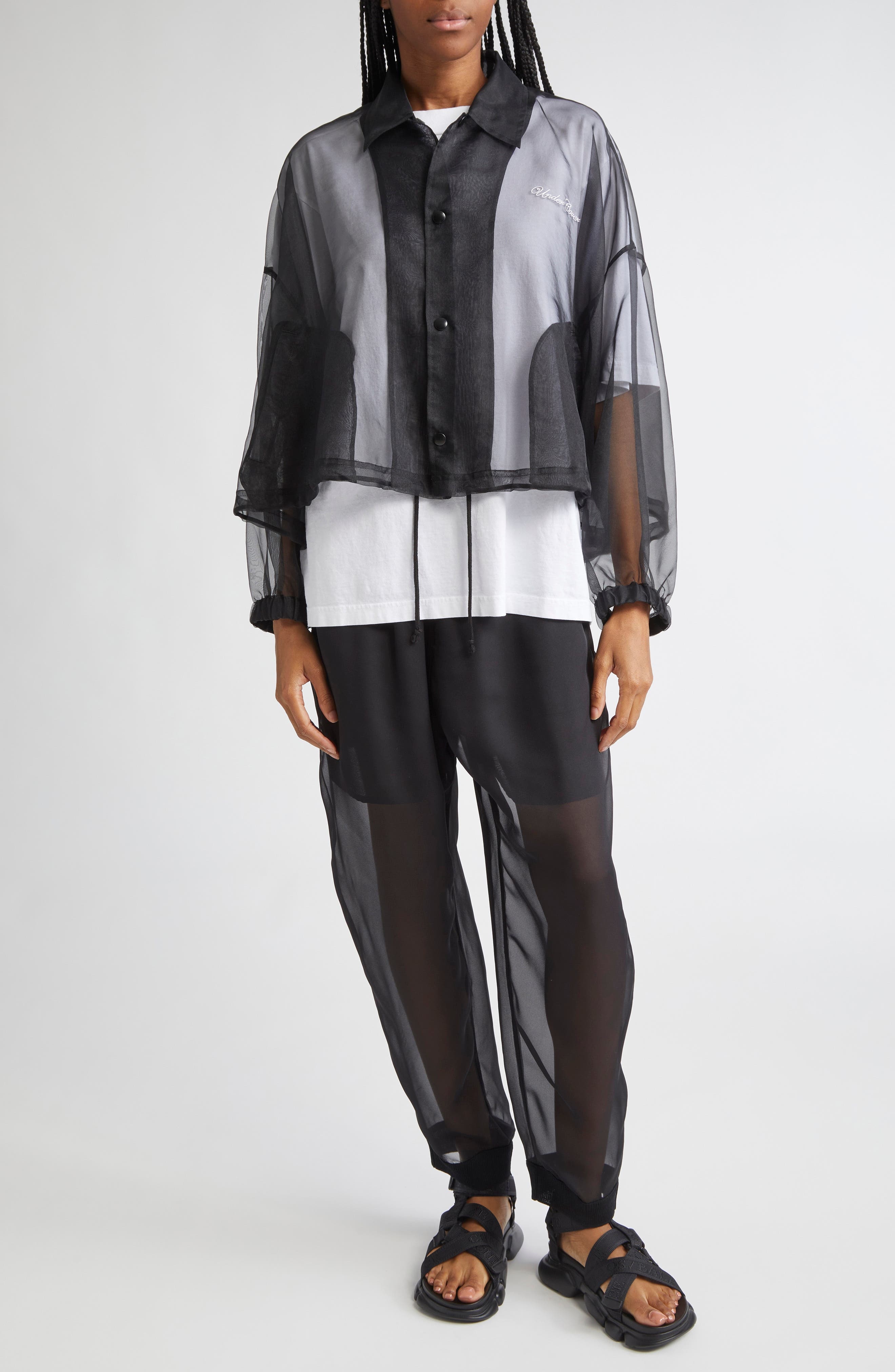Undercover Semisheer Joggers in Black at Nordstrom - 2