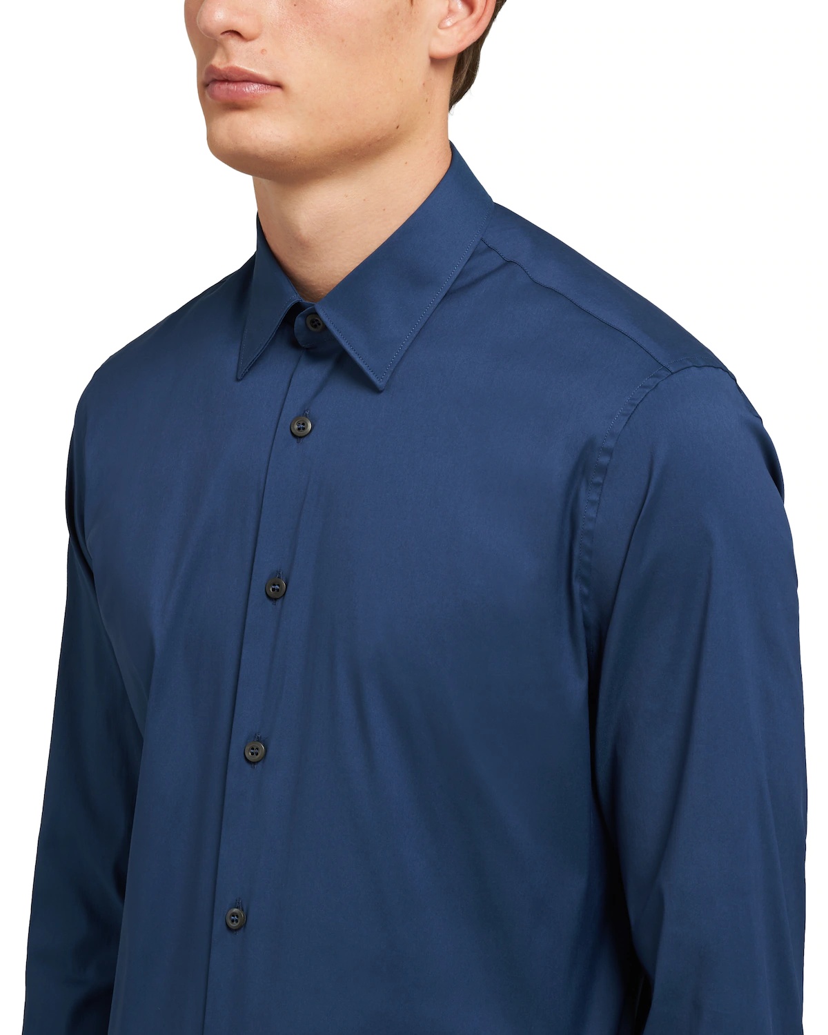 Stretch Poplin Shirt - 5