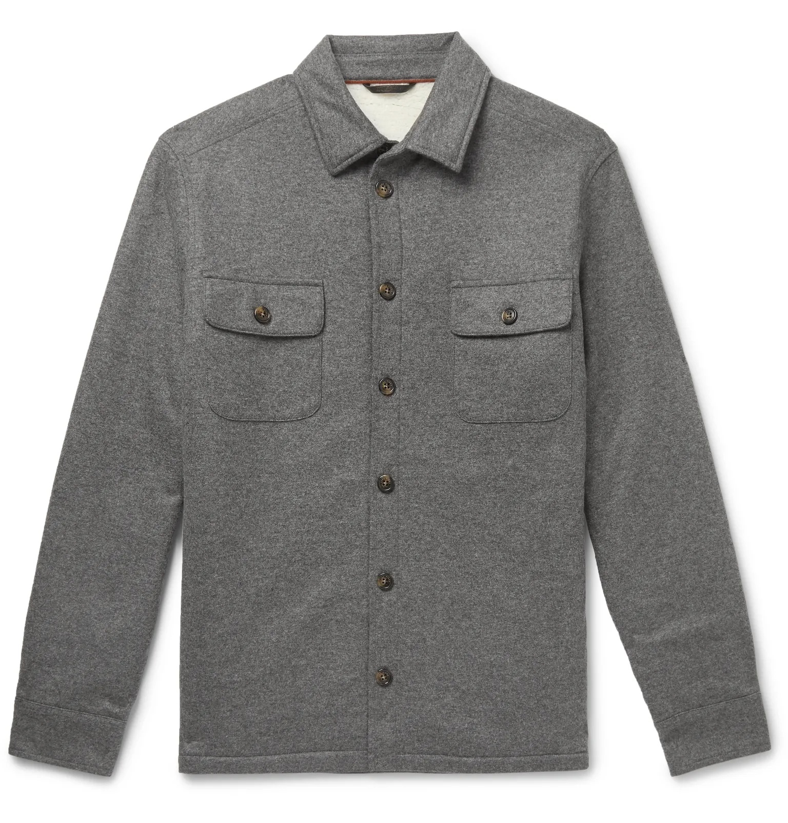 Storm System Cashmere Overshirt - 1