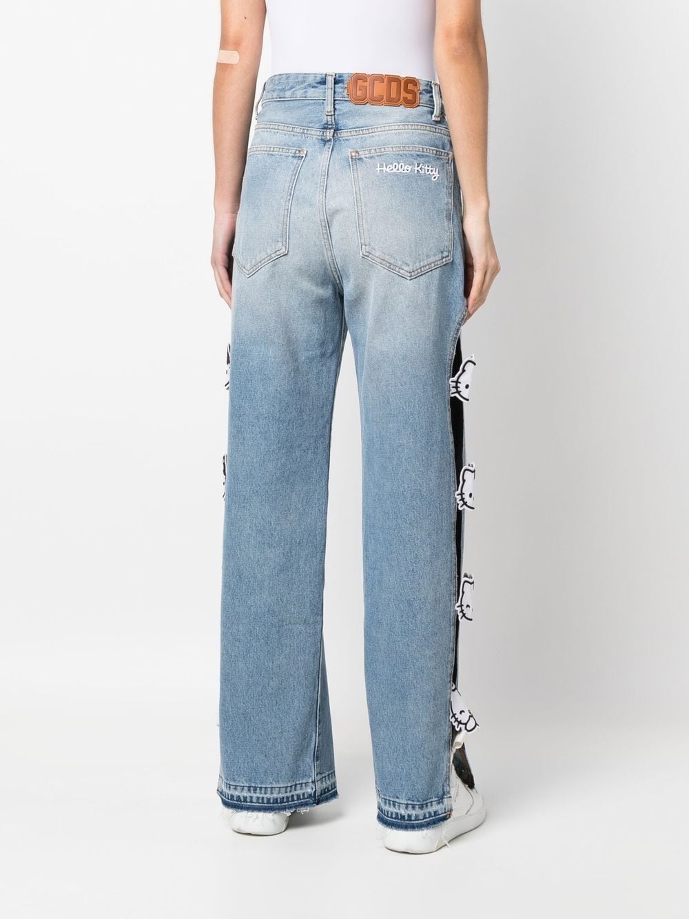 Hello Kitty cut-out jeans - 4