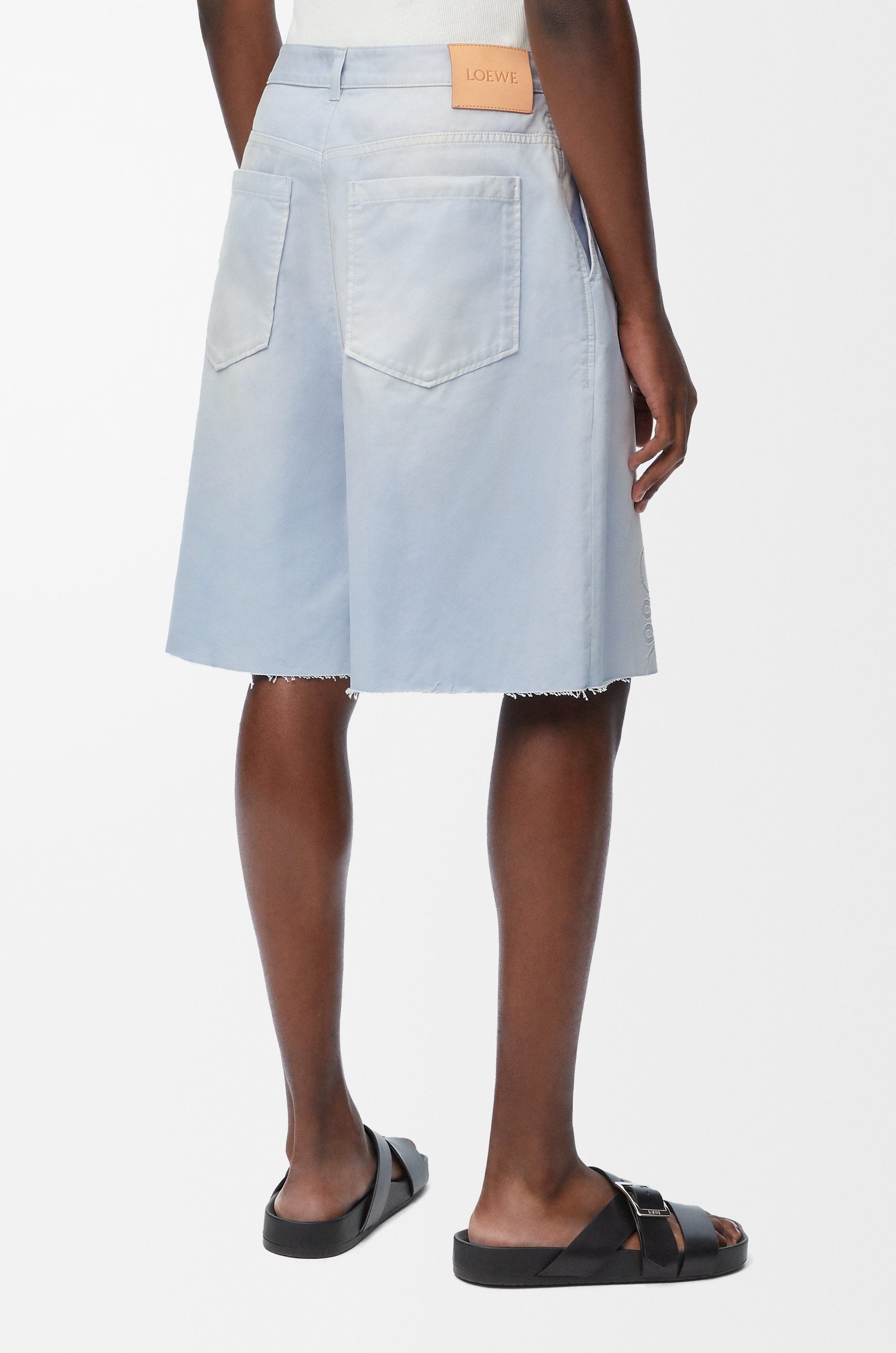 Anagram shorts in cotton - 4