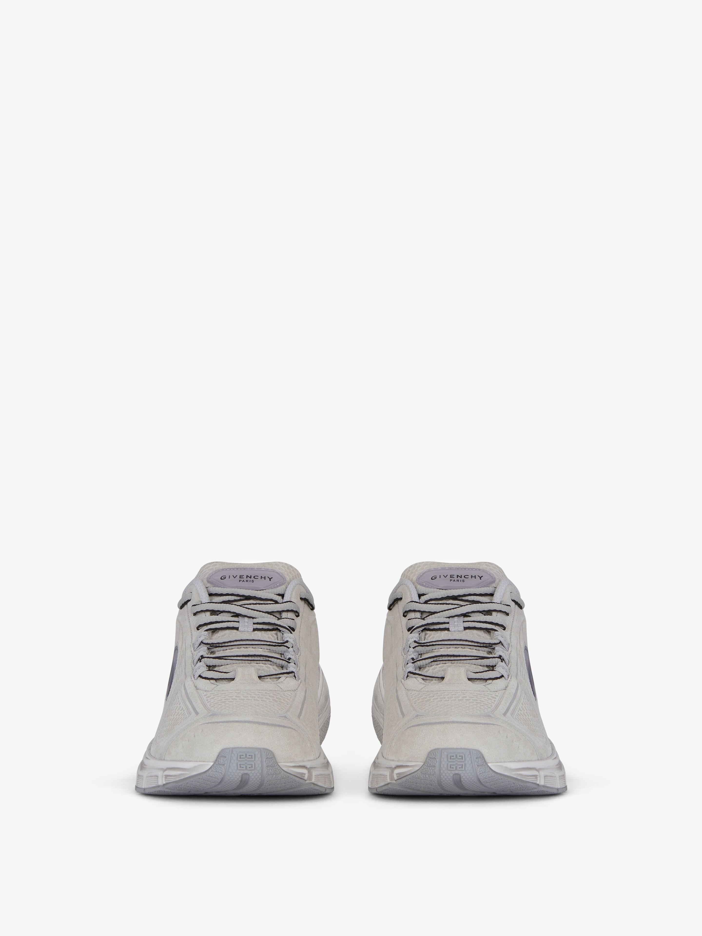 TK-MX RUNNER SNEAKERS IN SUEDE WITH USED EFFECT - 2