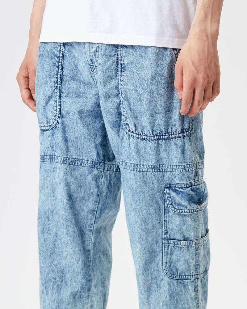 VANNI CHAMBRAY TROUSERS - 3
