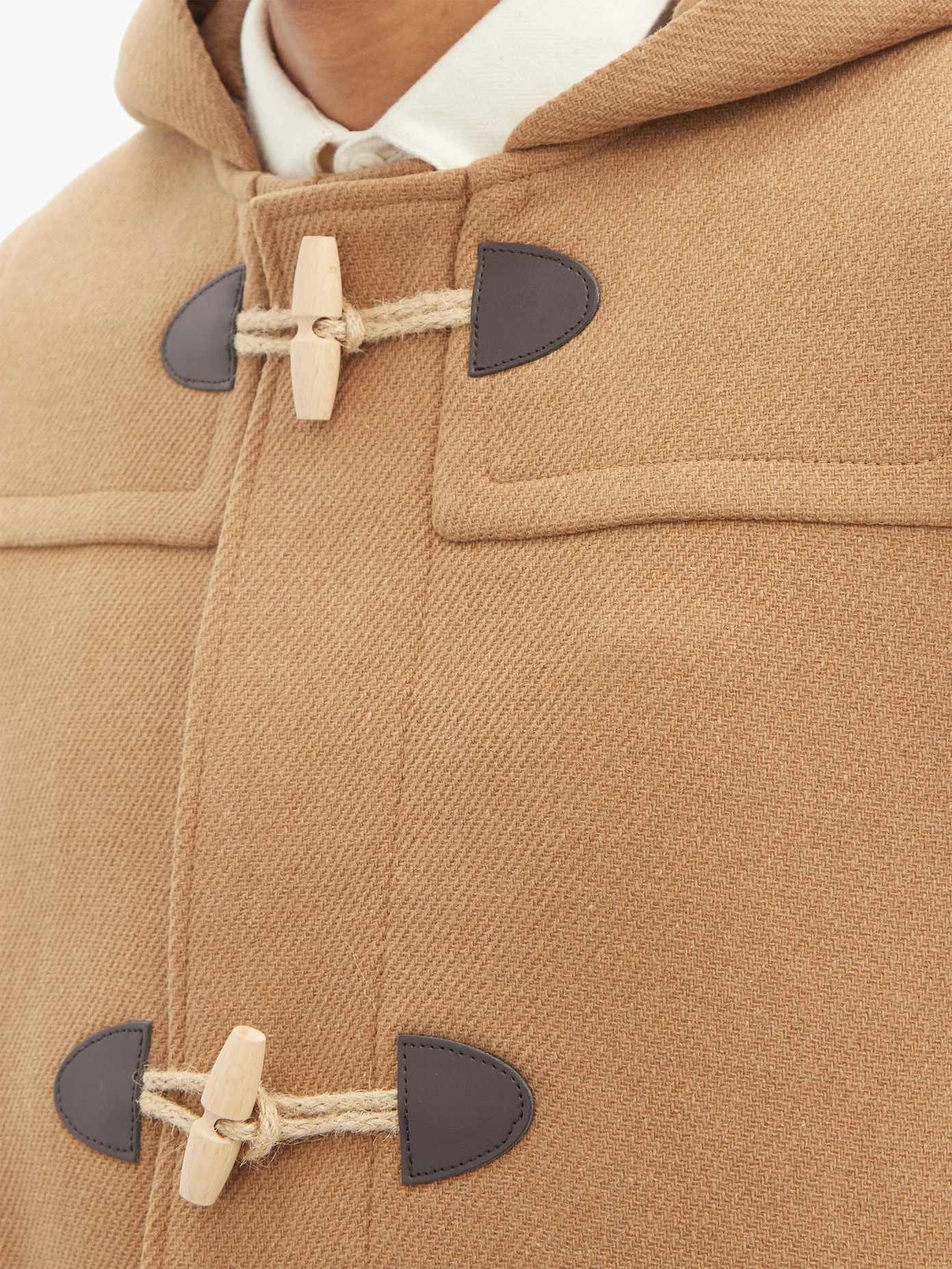 Edouard hooded wool duffle coat - 4