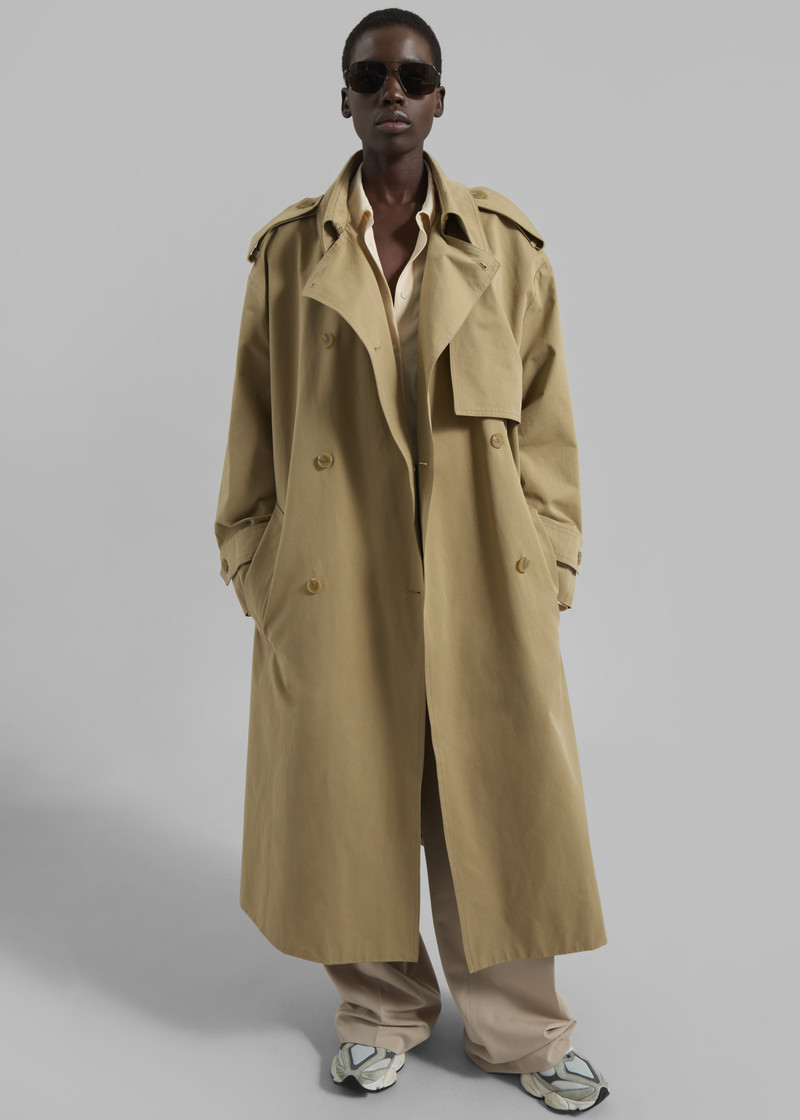 Nabesna Trench Coat - Beige 7